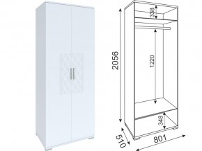 М01 Шкаф двухдверный в Лесном - lesnoj.magazin-mebel74.ru | фото