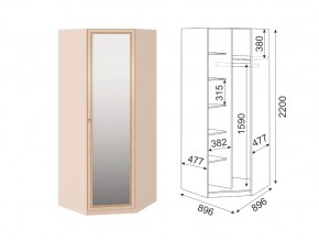 модуль №1 Угловой шкаф в Лесном - lesnoj.magazin-mebel74.ru | фото