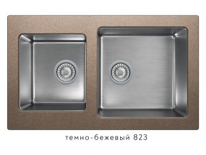 Мойка комбинированная Tolero twist TTS-840 Темно-бежевый 823 в Лесном - lesnoj.magazin-mebel74.ru | фото