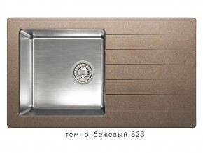 Мойка комбинированная Tolero twist TTS-860 Темно-бежевый 82 в Лесном - lesnoj.magazin-mebel74.ru | фото