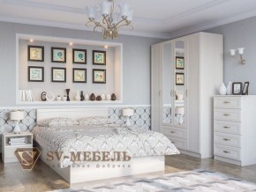 Спальня Вега Сосна Карелия Серия 2 в Лесном - lesnoj.magazin-mebel74.ru | фото