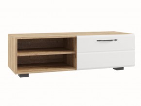 Тумба ТВ Асти АТБ1150.1 Дуб бунратти, Белый глянец в Лесном - lesnoj.magazin-mebel74.ru | фото